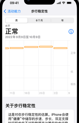 长倘口镇iPhone手机维修如何在iPhone开启'步行稳定性通知'